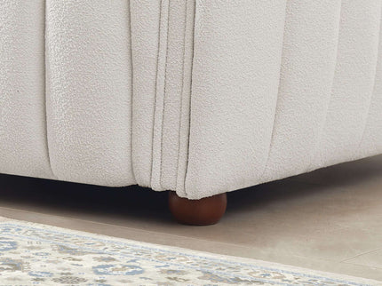 April - Mid-Century Modern Luxury Tight Back Boucle Couch