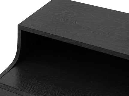 Starla - Wooden Nightstand - Black