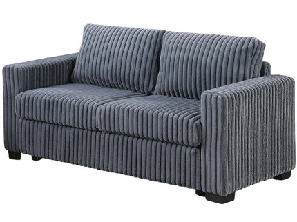 Modern Style 2 Piece Sofa Set With Cup Holders & Charging Port