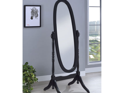 Dunne - Cheval Mirror With Oval Frame