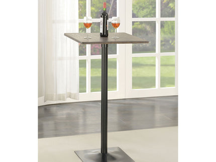 Staccato - Square Pub Height Bar Table - Dark Brown