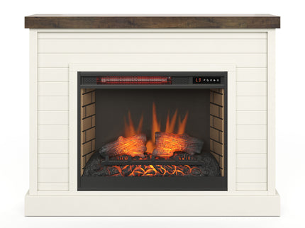 48" Fireplace With Mantel
