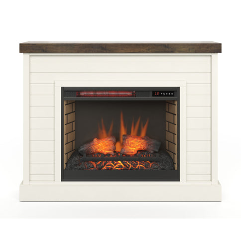 48" Fireplace With Mantel