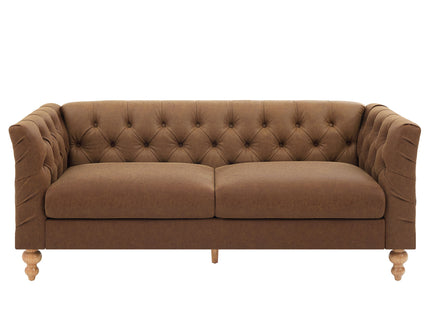 Chesterfield Sofa With Flared Arms For Living Room