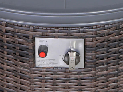 Outdoor Fire Pit Table With Lid