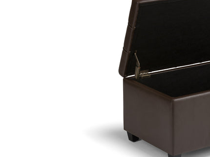 Sienna - Transitional Storage Ottoman Bench