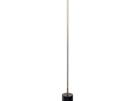 Prism - LED Floor Lamp With On / Off Switch Base - Gold / Marble
