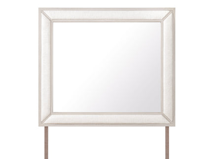 Ciara - Upholstered Mirror - Beige