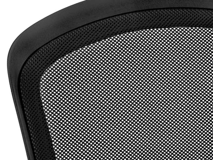 Office Chair, Adjustable Height, Swivel, Ergonomic, Armrests, Mesh - Black