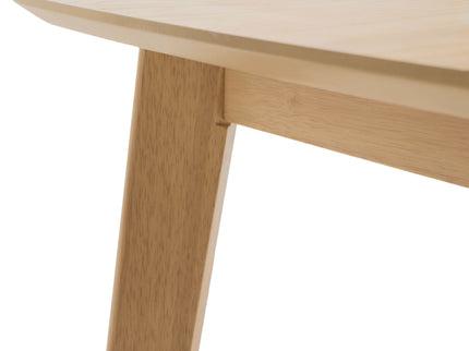 Retro Dining Table With Faux Wood Top