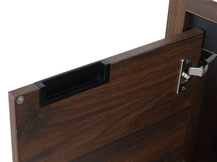 Floating Bathroom Vanity With Resin Sink And Soft Close Doors