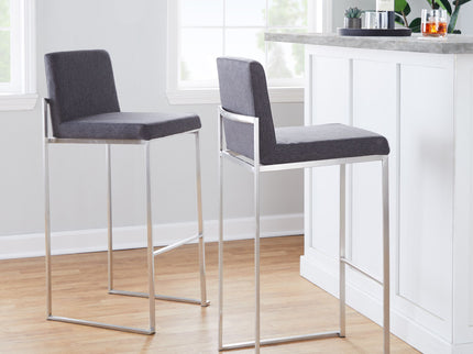 Fuji - Contemporary And Modern Elegance High Back Barstool
