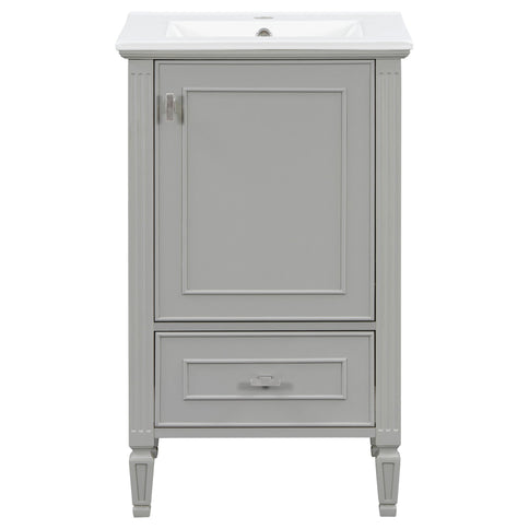 Retro Bathroom Vanity With Sink