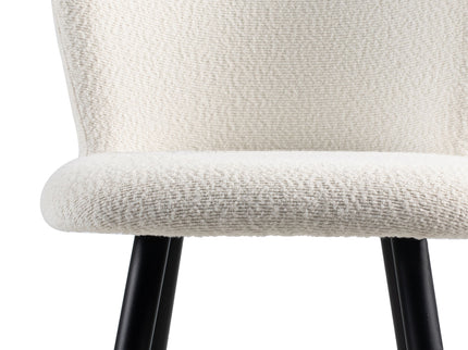 Modern Style Barstool, Tipped Ends, Suitable For Various Decoration Styles - White