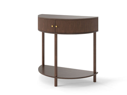 Demi Lune - Console Table With 2 Storage Drawers