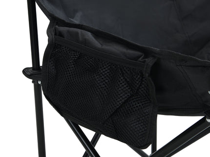 2 Pieces Outdoor Camping Chairs Folding / Portable, Comfortable Seating, Durable Steel Fram