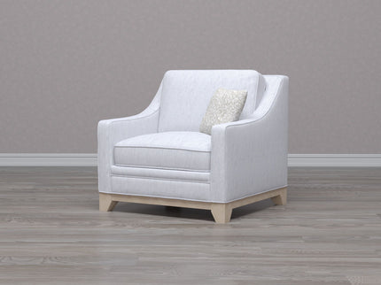 Lounge Chair With Casual Accent - Gray