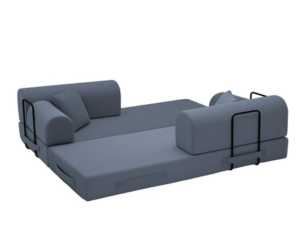 Convertible Sleeper Sofa Bed, Floor Lounge Couch For Living Room
