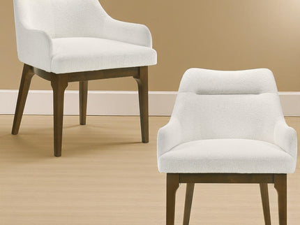 Kasha - Side Chair (Set of 2) - Beige / Oak