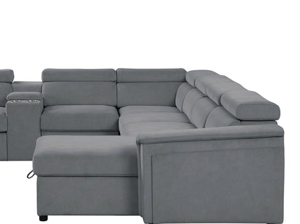 Harvey - Power Recliner Sleeper Sectional