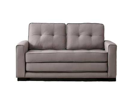 Pull Out Sleeper Loveseat - Light Brown
