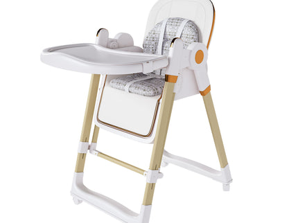 Convertible Baby High Chair To Rocker With 5 Point Harness