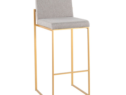 Fuji - Contemporary Design High Back Barstool