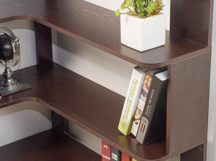 L-Shaped Corner Bookshelf