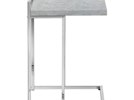Accent Table, C - Shaped, Contemporary & Modern