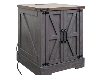 Nightstand With Adjustable Shelf