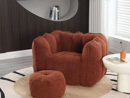 Soft Bean Bag Chair With High Resilient Foam