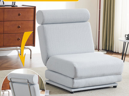 Foldable Single Chair Sofa Bed With Pillow, Easy To Store, Breathable And Wearable