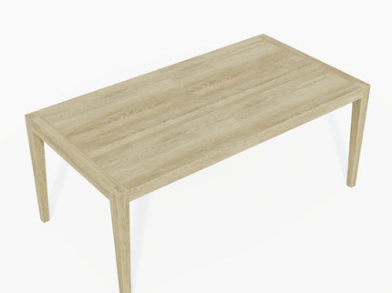 Adeline - Rectangular Dining Table With Leaves - Natural Wood Wash