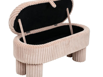Modern Storage Ottoman Bench For Living Room