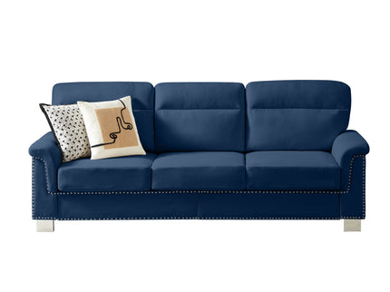 3 Seater Elegant Stationary Sofa