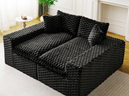 Multifunctional Sofa, Side-By-Side Or Facing Each Other