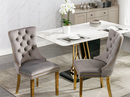 Nikki - Modern, High-End Tufted Dining Chair (Set of 2)