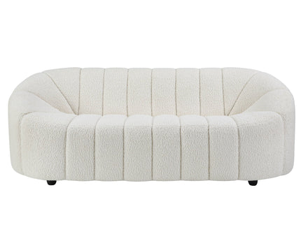 Osmash - Teddy Sherpa Sofa - White