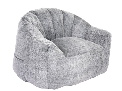 Beanbag Chair, Beanbag Sofa Chair With Armrests Stuffed High Density Foam
