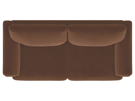 Dania - Sofa With Tufted Arms - Rust