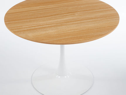 Mid-Century Tulip Dining Table With Round Top