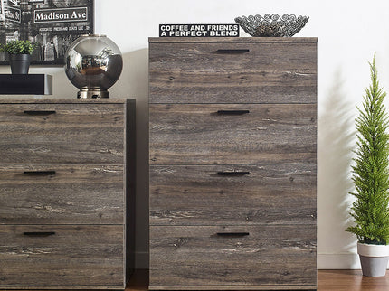 Oliver - Farmhouse Jumbo Chest With 4 Drawer Storage