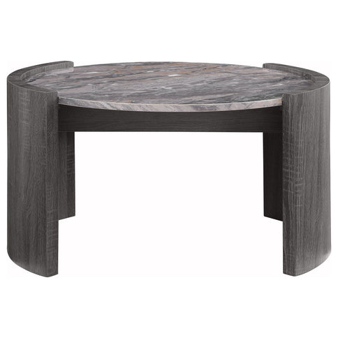 Zende - 2 Piece Coffee And End Table Set - Gray