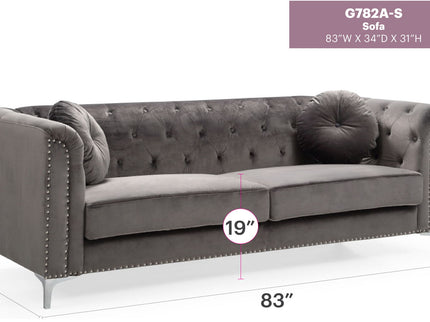 Pompano - Elegant Contemporary Sofa