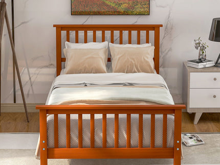 Platform Bed With Headboard And Footboard