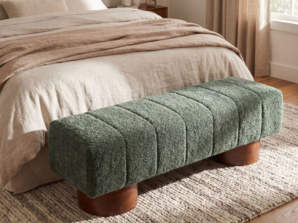 Modern Upholstered Dining Bench