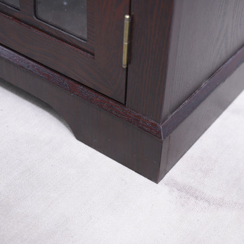 Spacious Sideboard With 3 Doors - Ox Blood Red