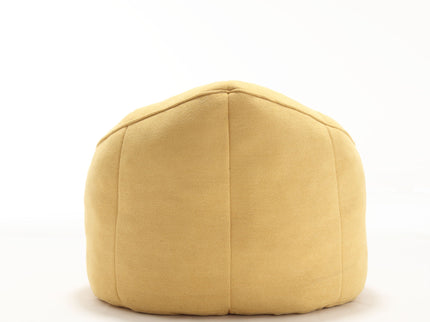 Bedding Bean Bag Sofa Chair High Pressure Foam With Footrest
