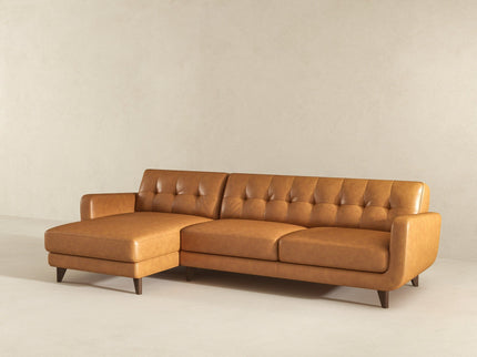 Allison - Mid-Century Modern Sectional Sofa Chaise