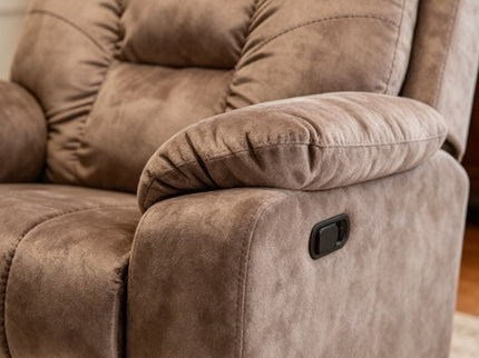 Electric Lift Chair With Heating And Massage, 180° Recline - Brown